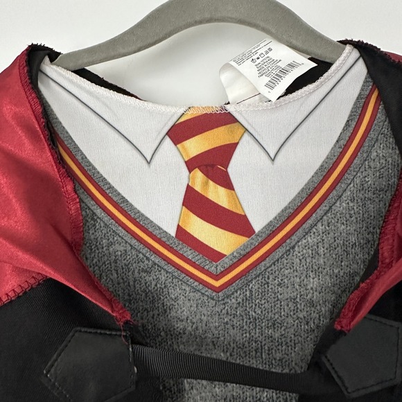 Harry Potter Hermione Granger Gryffindor Robe Dress Costume Girl Size S/P(4-6x) - Picture 3 of 10